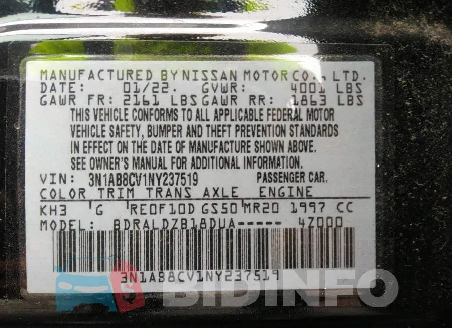 3N1AB8CV1NY237519 Photo# 9
