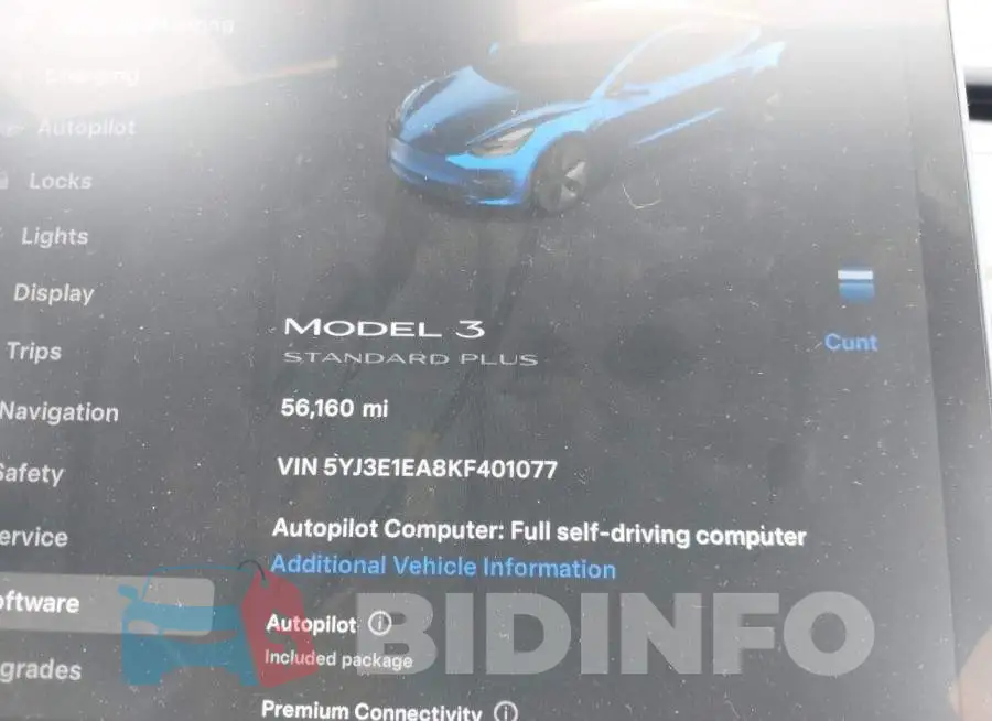 5YJ3E1EA8KF401077 Photo# 7