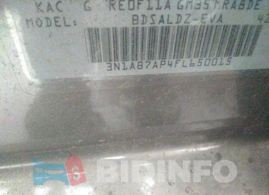 3N1AB7AP4FL650015 Photo# 9
