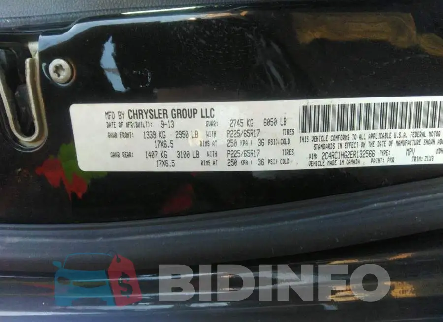 2C4RC1HG2ER132566 Photo# 9