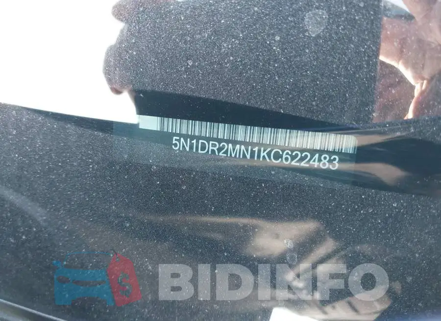 5N1DR2MN1KC622483 Photo# 9