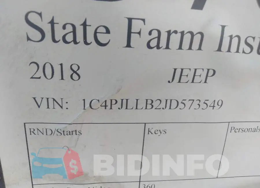 1C4PJLLB2JD573549 Photo# 9
