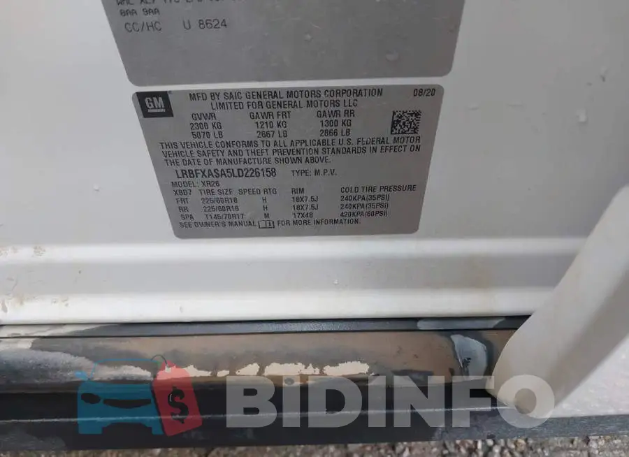 LRBFXASA5LD226158 Photo# 9