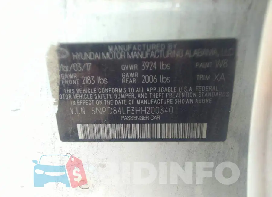 5NPD84LF3HH200340 Photo# 9