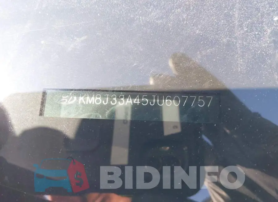 KM8J33A45JU607757 Photo# 9