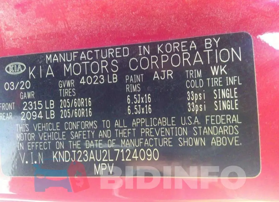 KNDJ23AU2L7124090 Photo# 9