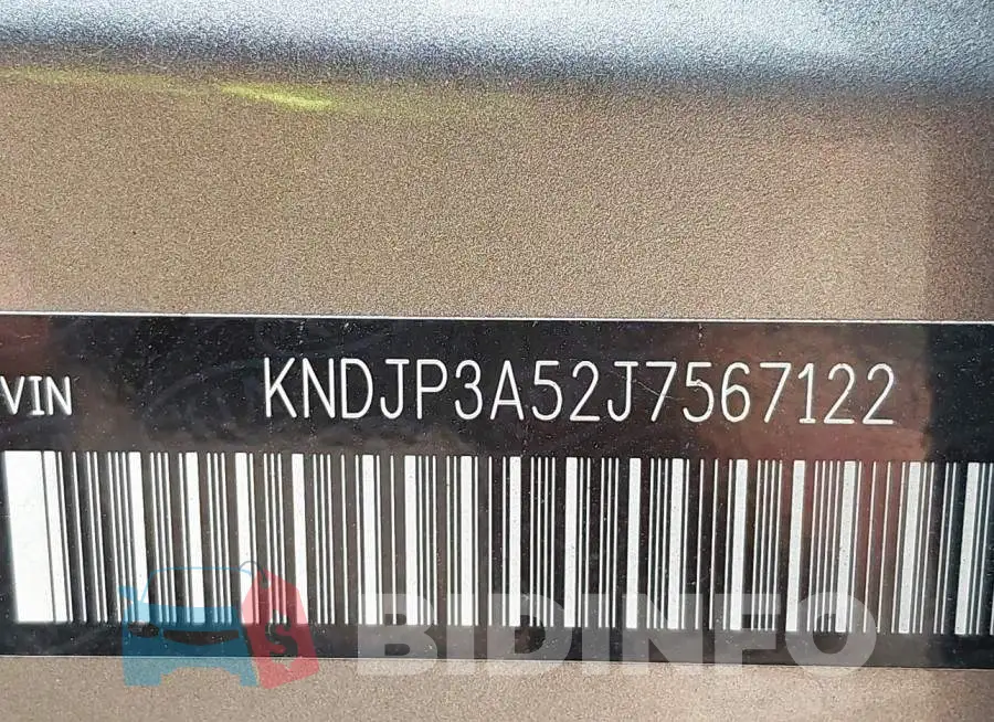 KNDJP3A52J7567122 Photo# 9