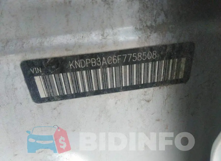 KNDPB3AC6F7758508 Photo# 9