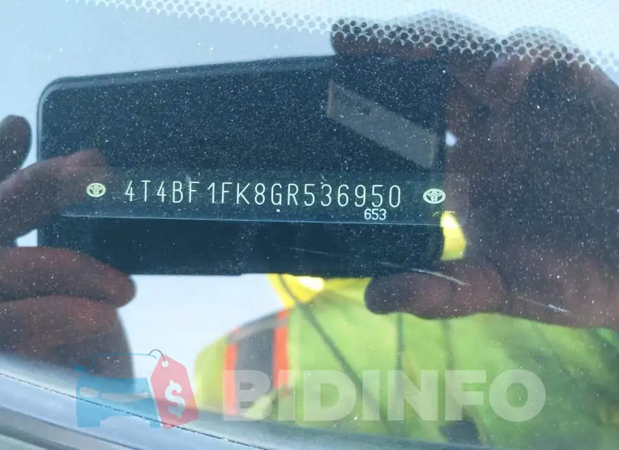 4T4BF1FK8GR536950 Photo# 9