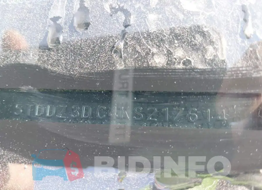5TDDZ3DC4KS217614 Photo# 9