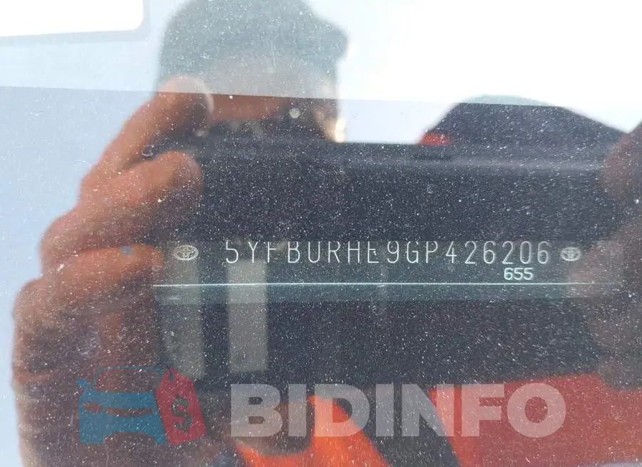 5YFBURHE9GP426206 Photo# 9