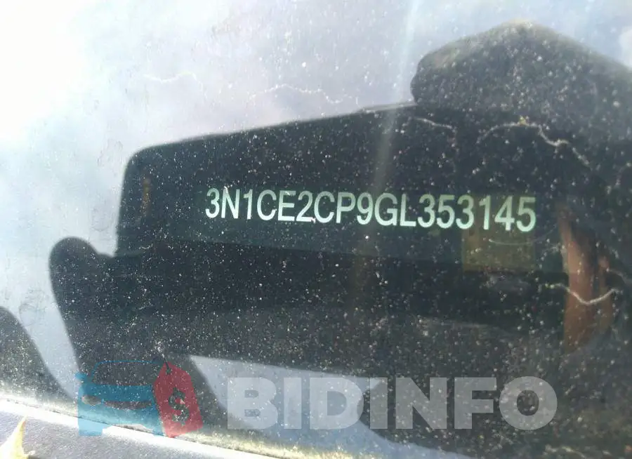 3N1CE2CP9GL353145 Photo# 9