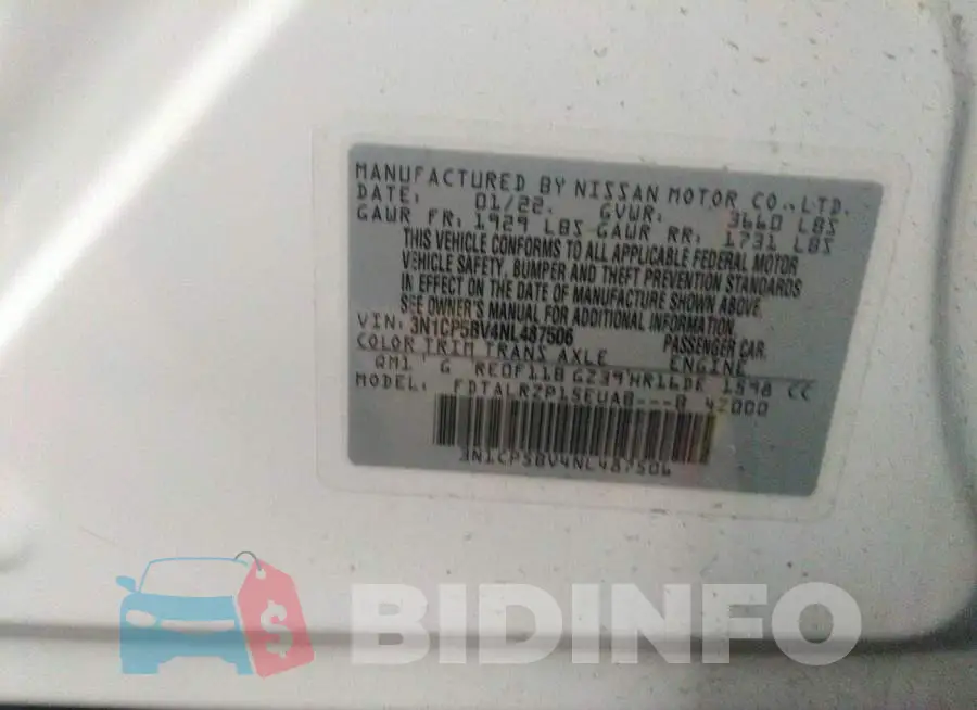 3N1CP5BV4NL487506 Photo# 9