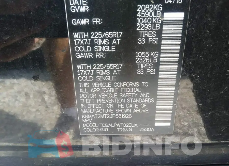 KNMAT2MT2JP581926 Photo# 9