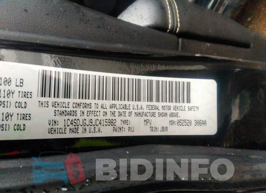 1C4SDJGJ9JC415982 Photo# 9