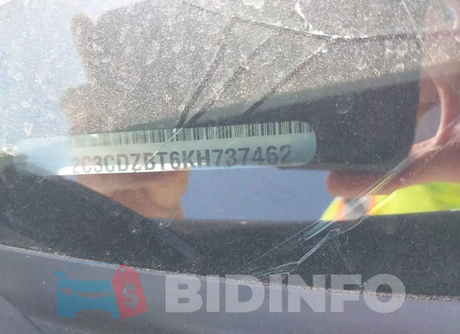 2C3CDZBT6KH737462 Photo# 9