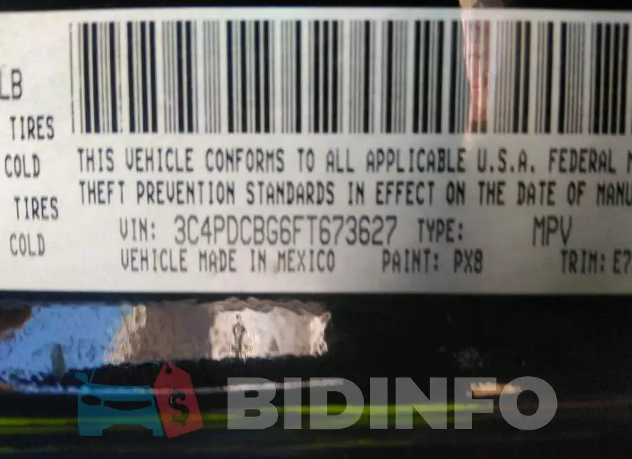 3C4PDCBG6FT673627 Photo# 9