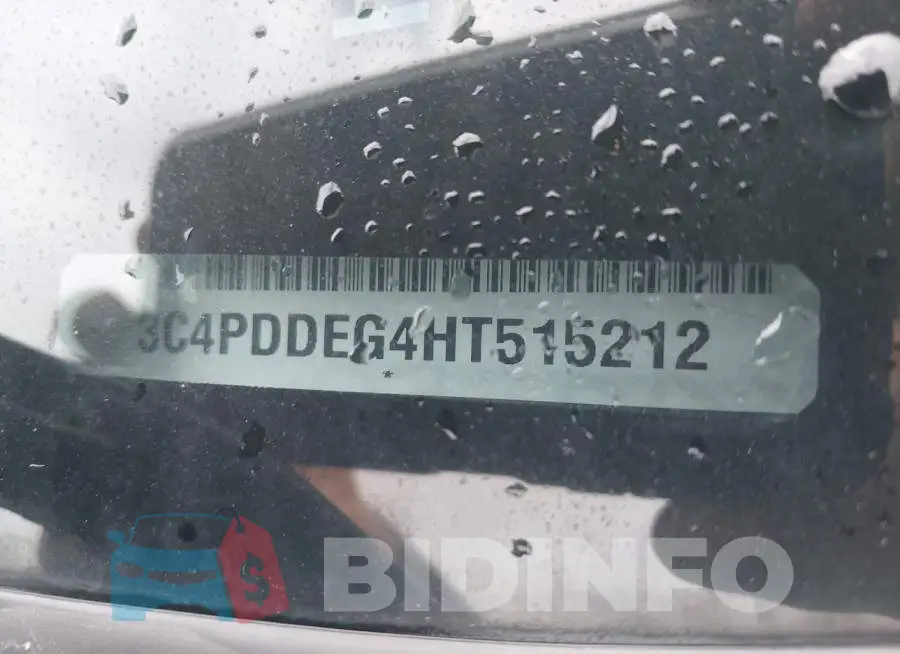 3C4PDDEG4HT515212 Photo# 9