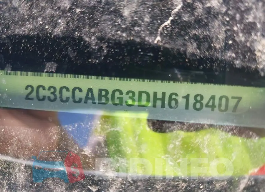 2C3CCABG3DH618407 Photo# 9