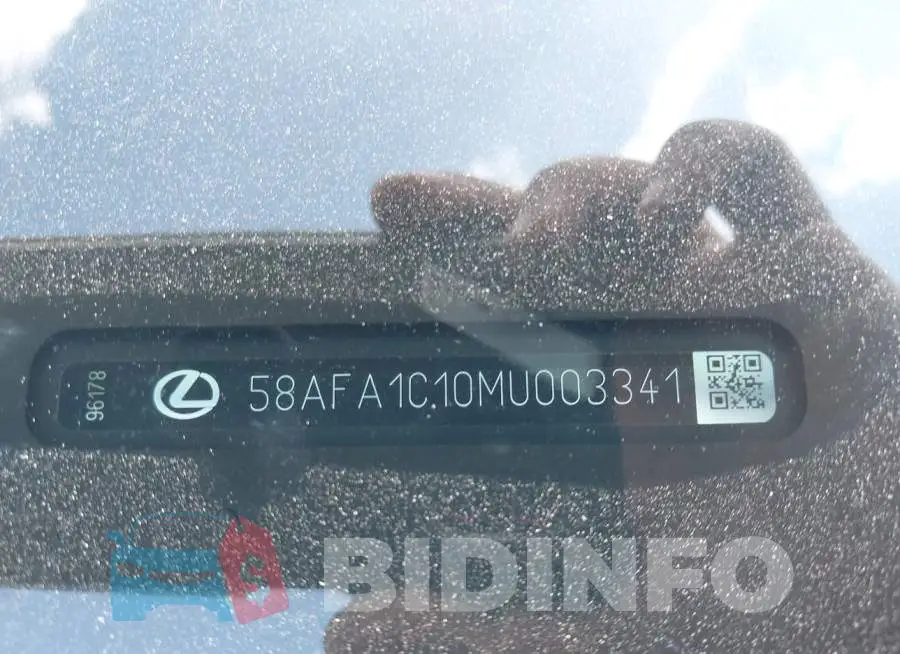 58AFA1C10MU003341 Photo# 9