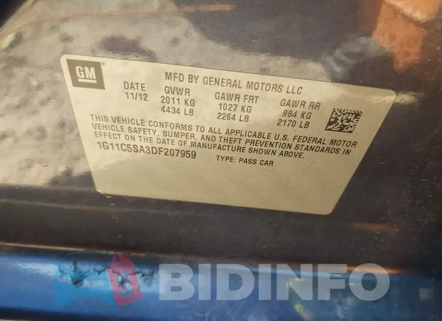 1G11C5SA3DF207959 Photo# 9