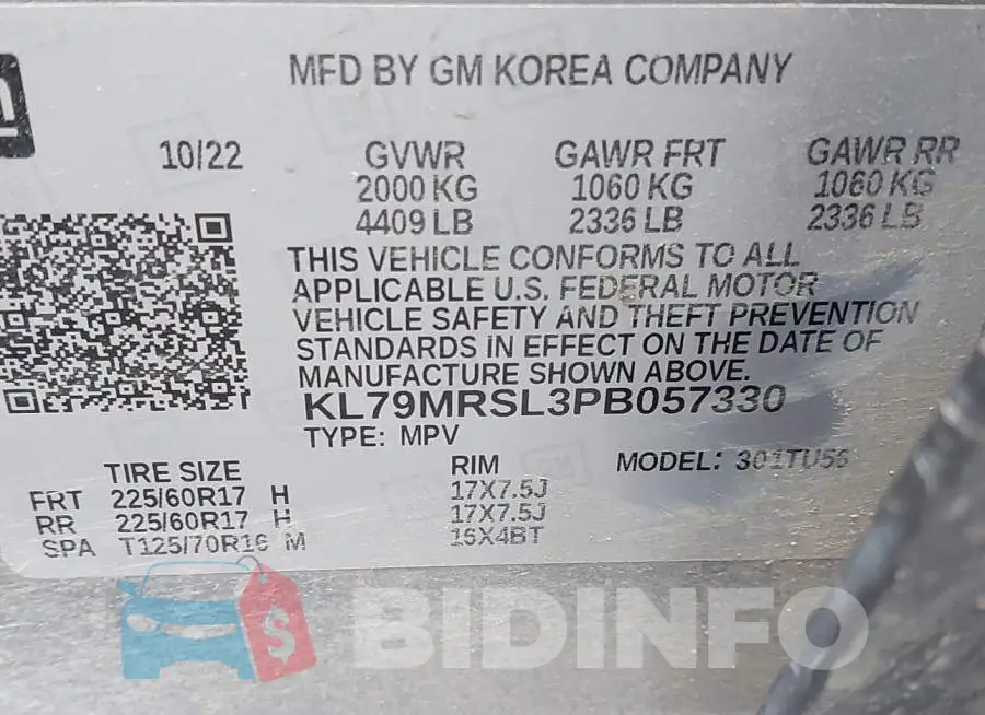 KL79MRSL3PB057330 Photo# 9