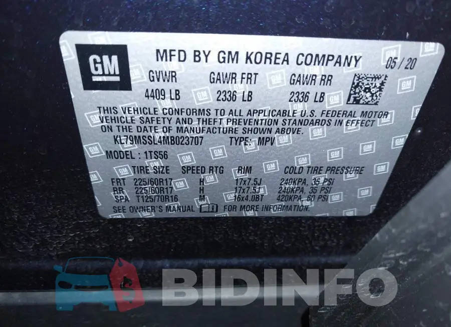 KL79MSSL4MB023707 Photo# 9