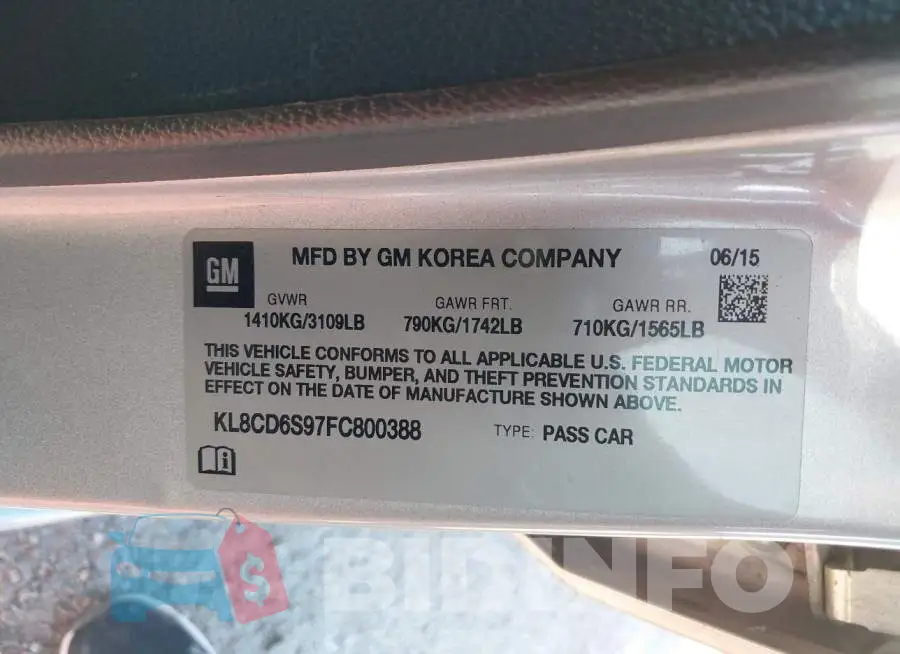 KL8CD6S97FC800388 Photo# 9