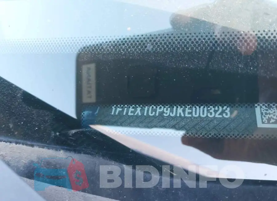 1FTEX1CP9JKE00323 Photo# 9
