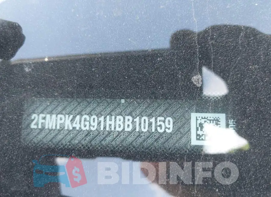2FMPK4G91HBB10159 Photo# 9