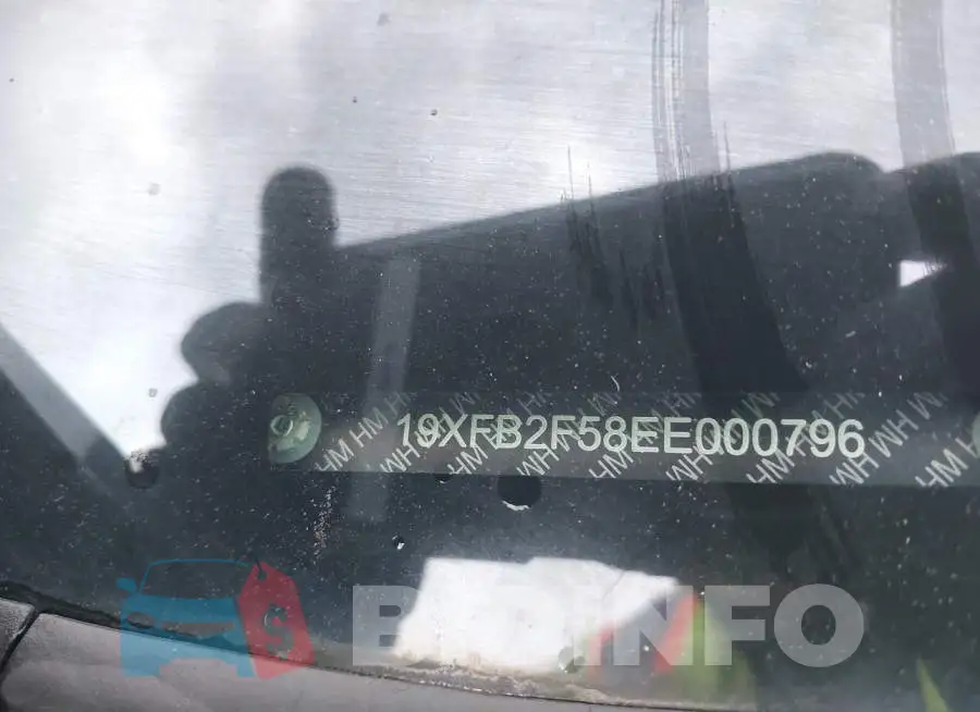 19XFB2F58EE000796 Photo# 9