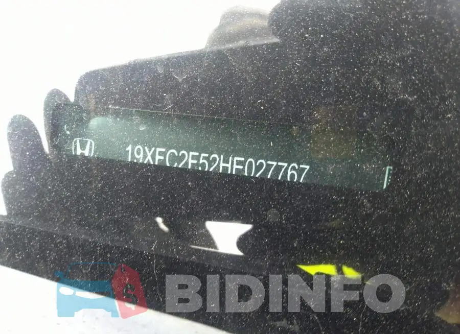19XFC2F52HE027767 Photo# 9