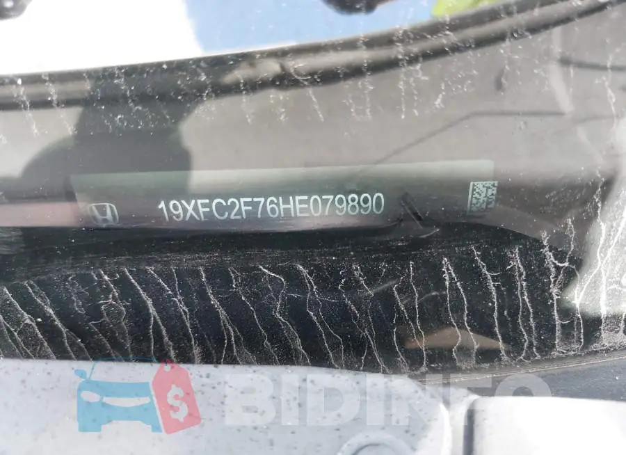 19XFC2F76HE079890 Photo# 9