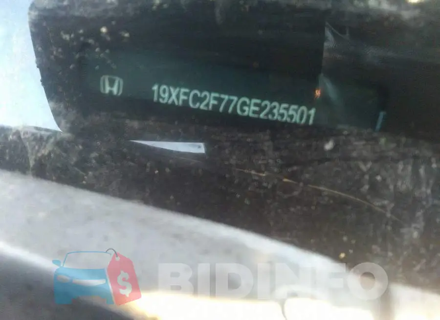 19XFC2F77GE235501 Photo# 9