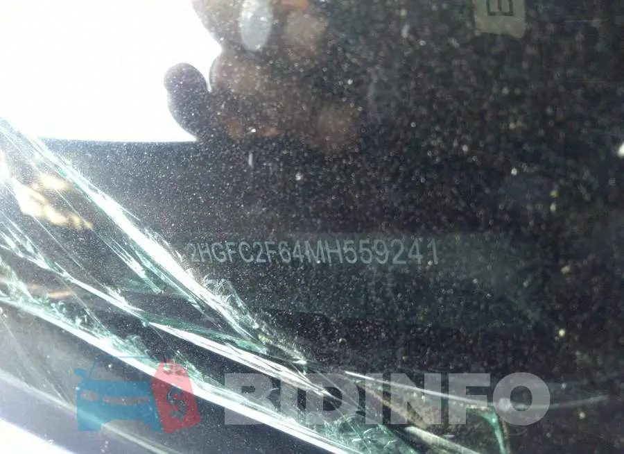 2HGFC2F64MH559241 Photo# 9