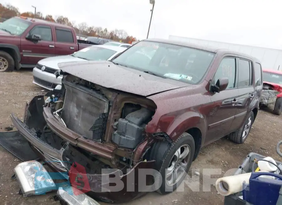5FNYF4H58DB072774 Photo# 2