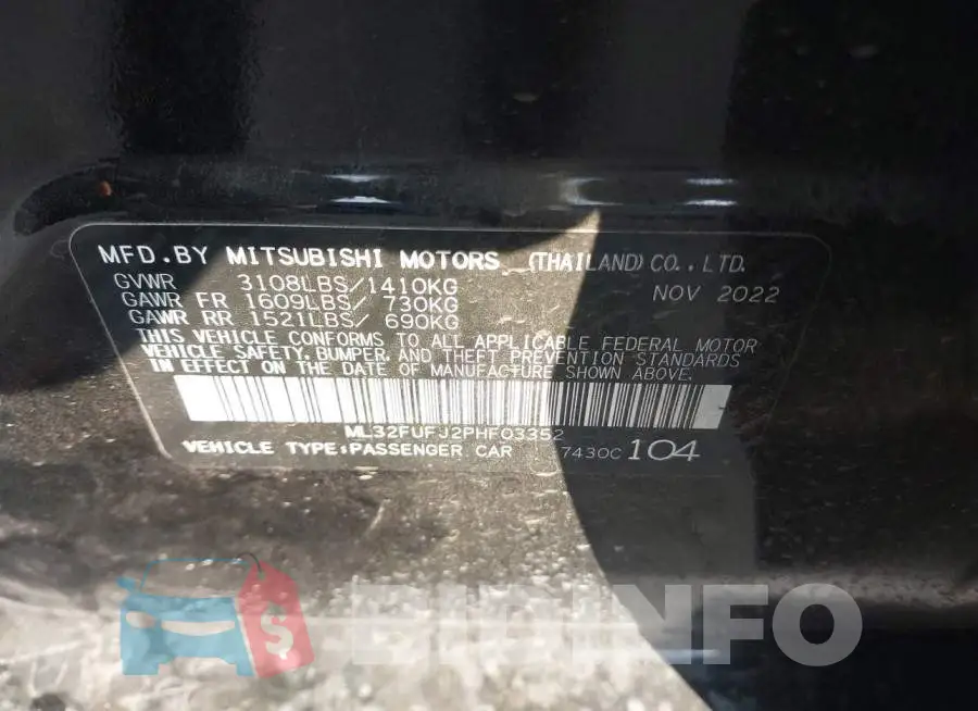ML32FUFJ2PHF03352 Photo# 9