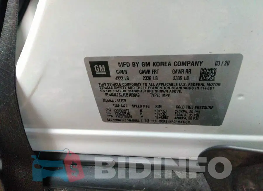 KL4MMFSL1LB103849 Photo# 9