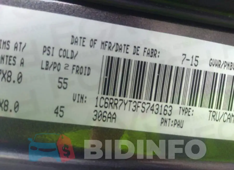 1C6RR7YT3FS743163 Photo# 9