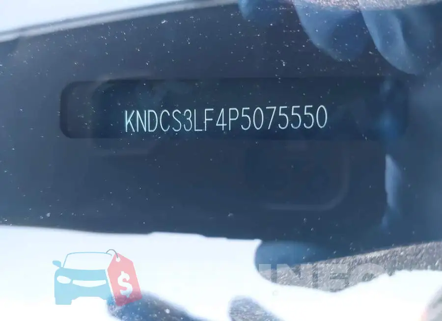 KNDCS3LF4P5075550 Photo# 9
