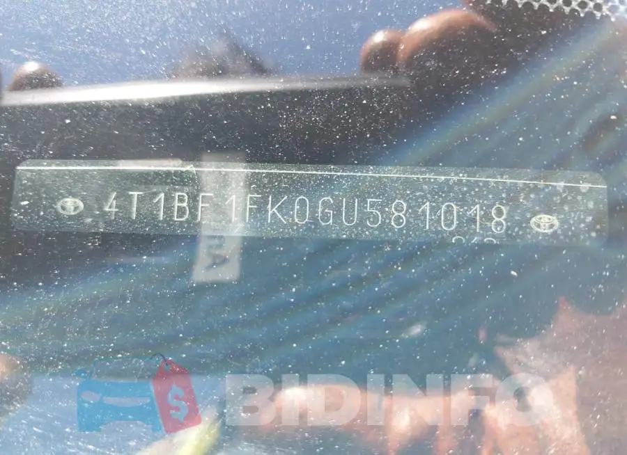 4T1BF1FK0GU581018 Photo# 9
