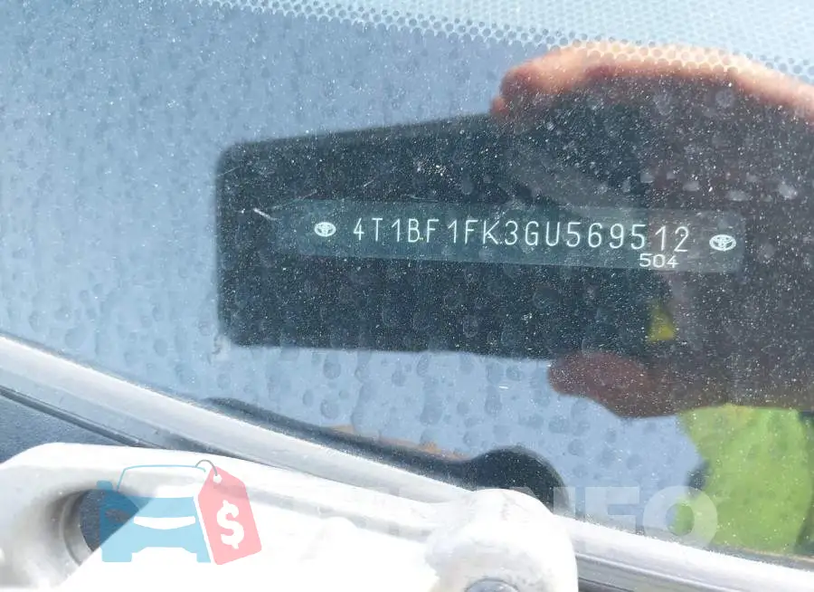 4T1BF1FK3GU569512 Photo# 9
