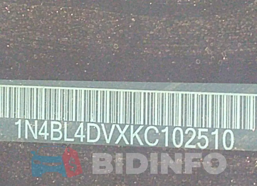 1N4BL4DVXKC102510 Photo# 9