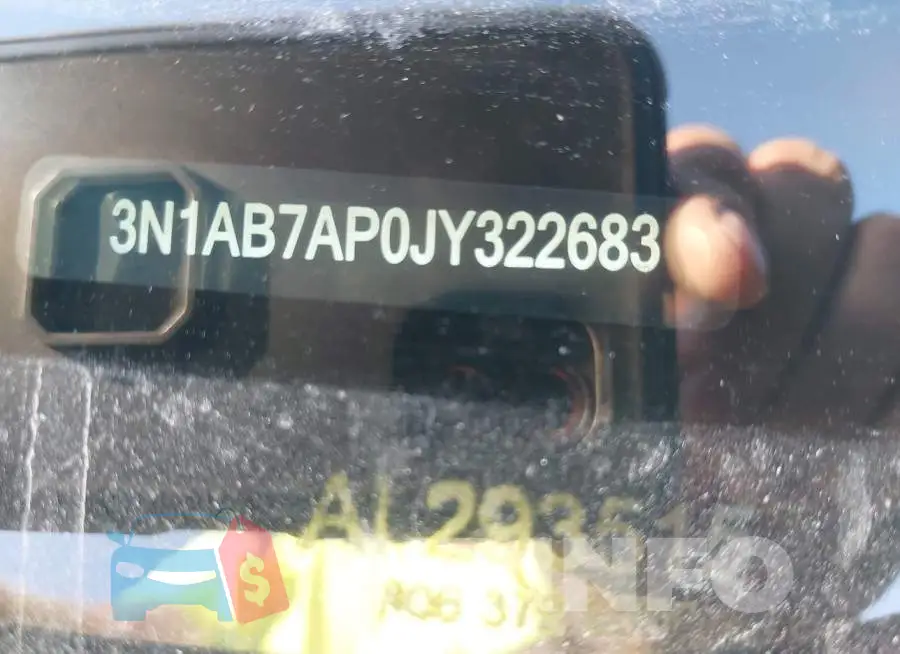 3N1AB7AP0JY322683 Photo# 9