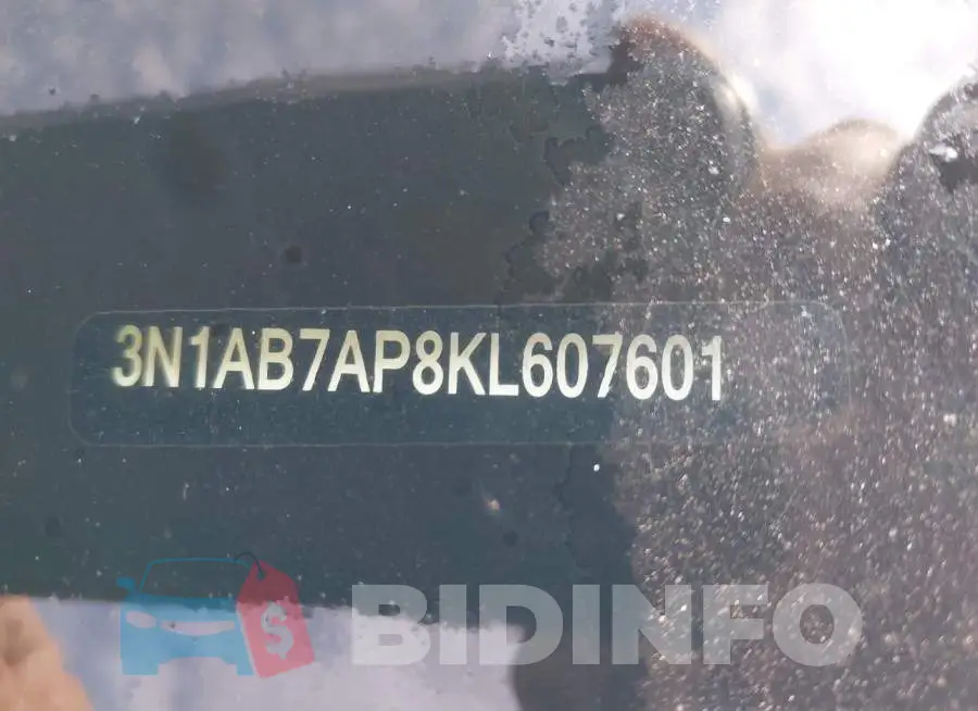 3N1AB7AP8KL607601 Photo# 9