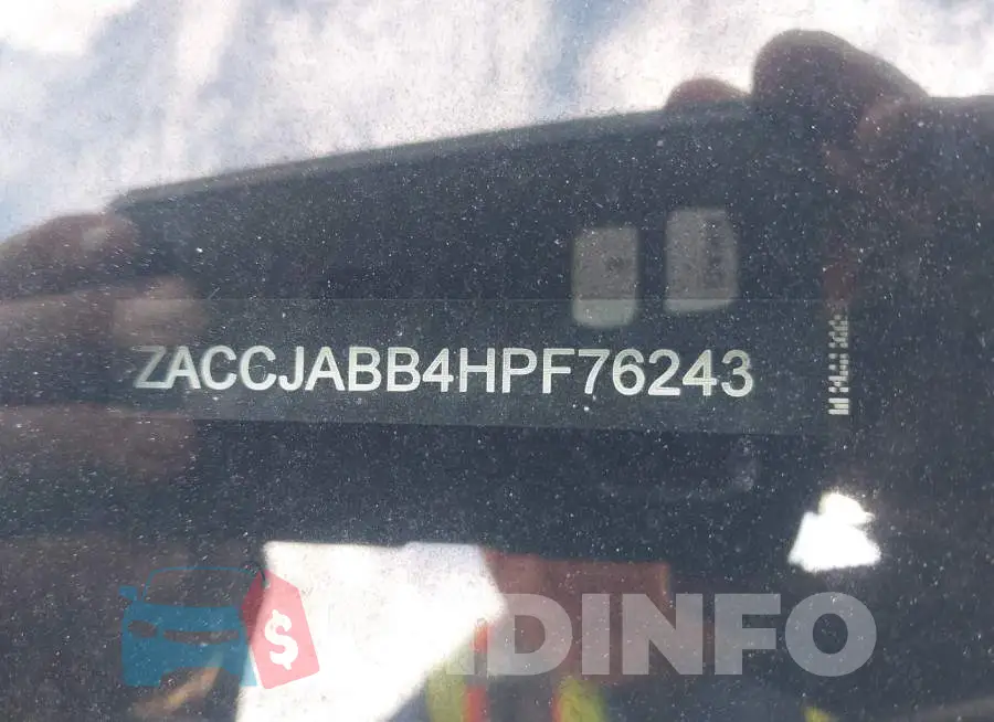 ZACCJABB4HPF76243 Photo# 9