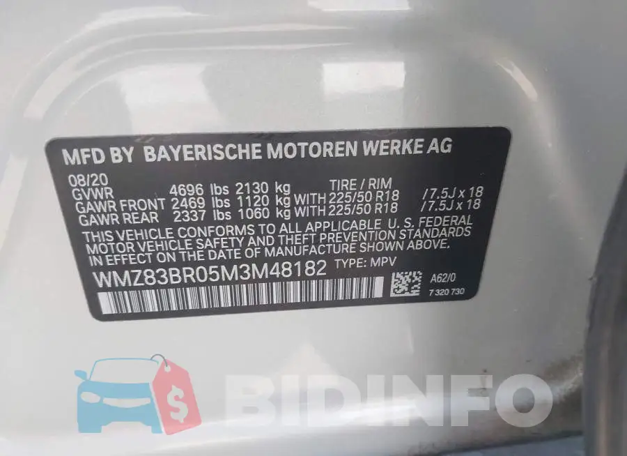 WMZ83BR05M3M48182 Photo# 9
