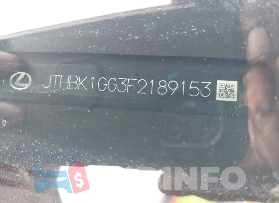 JTHBK1GG3F2189153 Photo# 9