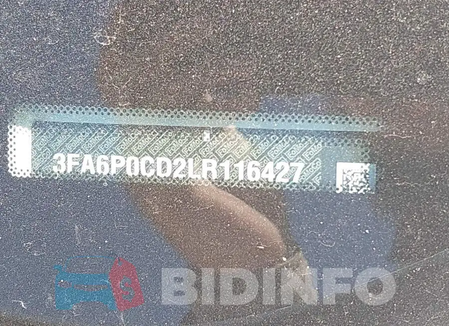 3FA6P0CD2LR116427 Photo# 9