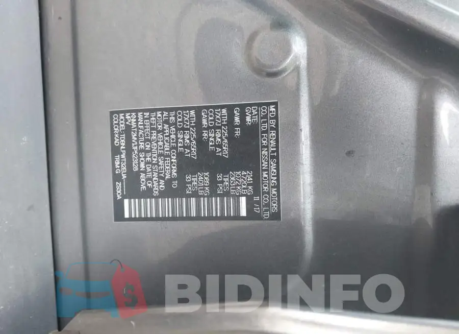 KNMAT2MV1JP523128 Photo# 9